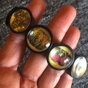 Veggie theme stretch bracelet